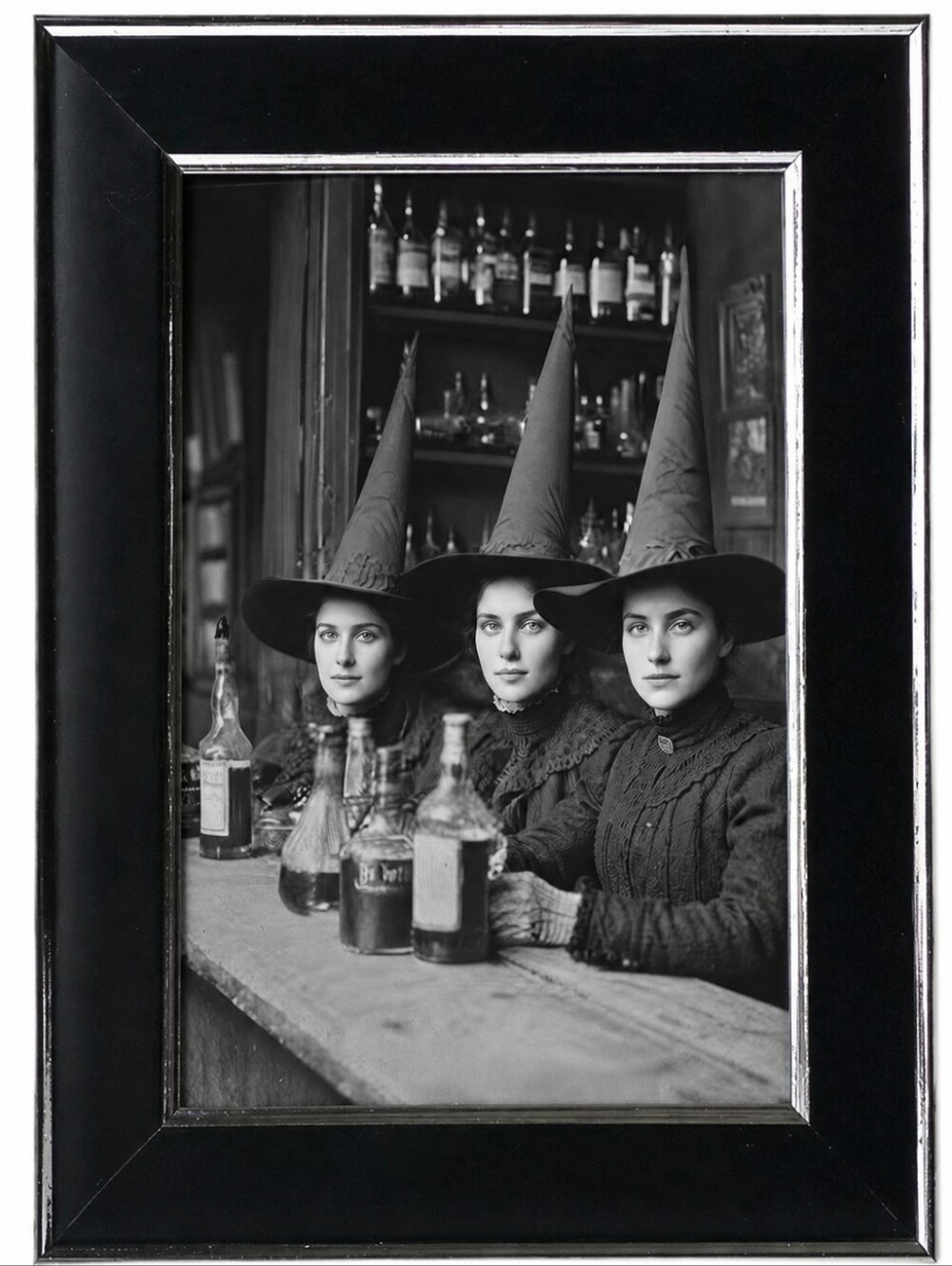Vintage Group Of Witches Wiccan Pagan Witchy Goth Witch Witchcraft Seance Dark